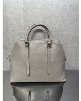 Dámska kožená kabelka 3092 grey