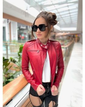 Dámska kožená bunda FLORA