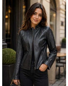 Dámska kožená bunda CAMICURO 