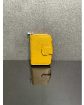kožená peňaženka yellow