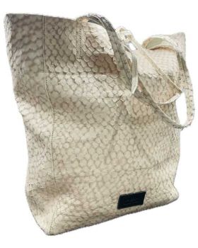 dámska kožená kabelka Tote bag pink