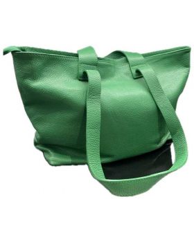 dámska kožená kabelka 1542 green