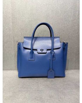 dámska kožená kabelka royal blue 3