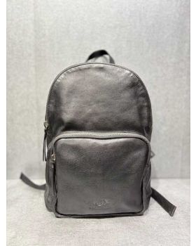 Kožený ruksak BS-6111 blk