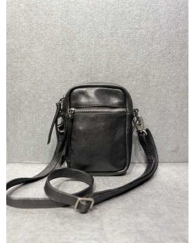 Pánska kožená taška BS-8008 blk