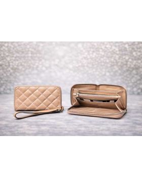 Kožená peňaženka 7009 beige