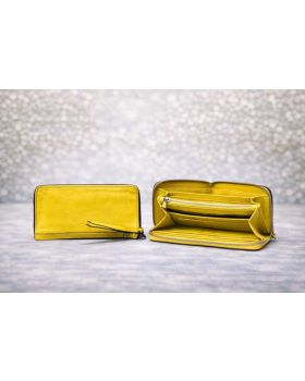 kožená peňaženka AC-7009 citrone