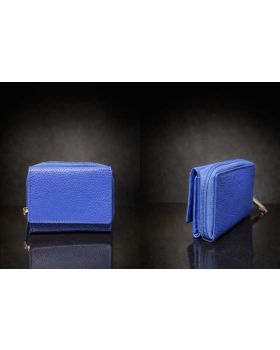 Kožená peňaženka royal blue 2