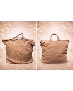 dámska kožená kabelka 3138