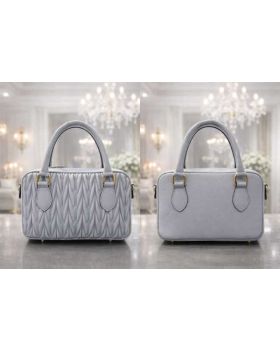 dámska kožená kabelka baby blue 3