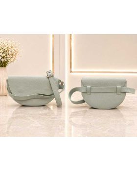 dámska kožená kabelka mint