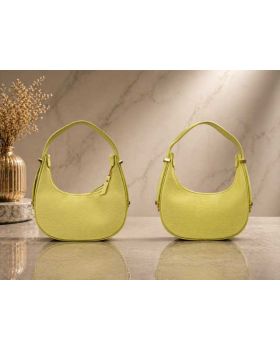 dámska kožená kabelka yellow 6