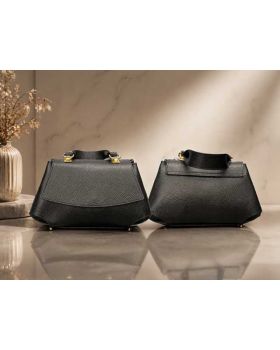 dámska kožená kabelka blk 14