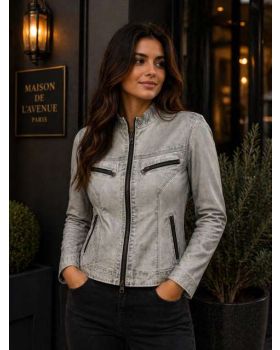 Dámska kožená bunda MARY