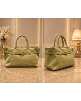 dámska kožená kabelka green 3