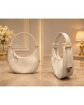 dámska kožená kabelka white 12