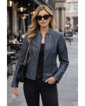 Dámska kožená bunda TW14-L011