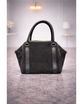 Dámska kožená kabelka blk 30