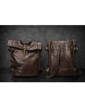 Kožený ruksak Pacey brown