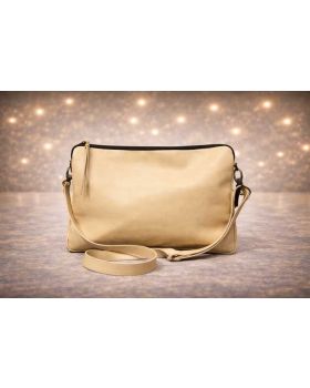 Laptop bag beige