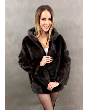 Dámsky kožuch norka DDZ23 sable