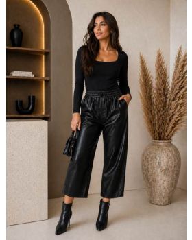 Dámske kožené nohavice LOFT 